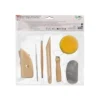 INSTRUMENTOS DE MODELAR LIDERPAPEL PACK 8 HERRAMIENTAS SURTIDAS CERTIFICADO FSC