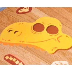 JUEGO DIDACTICO MIDEER DINOSAURIO CON 64 ADHESIVOS PARA SUELO REMOVIBLES +3 AÑOS