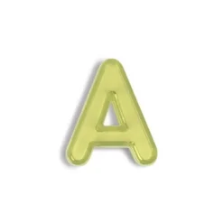JUEGO DIDACTICO MINILAND LETRAS MAYUSCULAS TRANSLUCIDAS