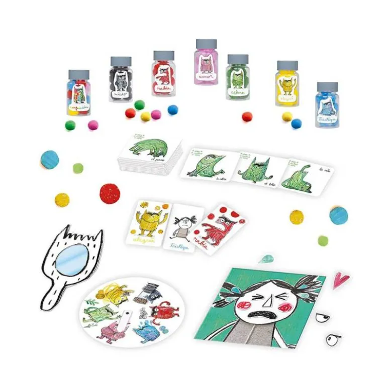 JUEGO DISET DE MESA YO DESCUBRO LAS EMOCIONES