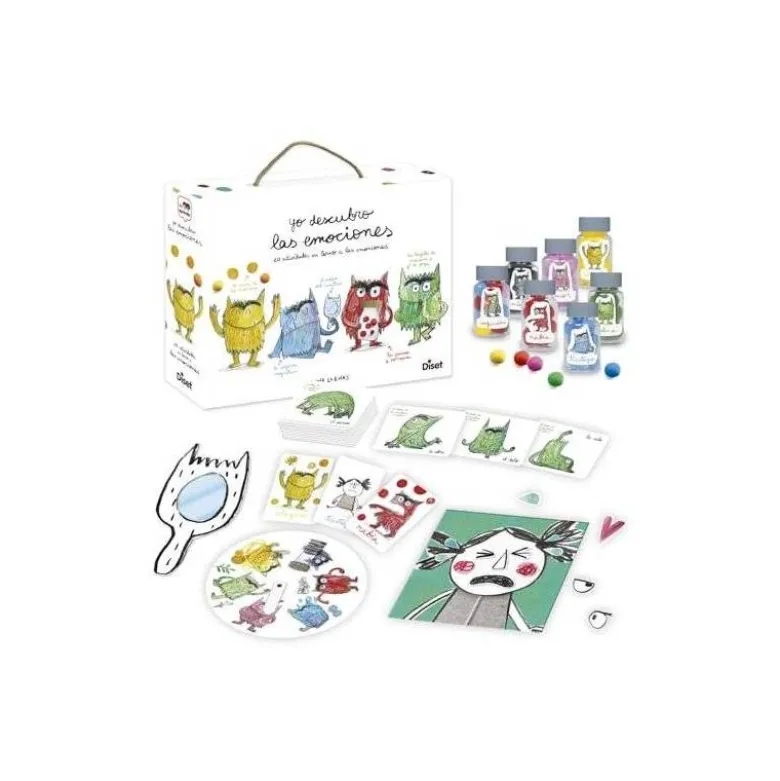 JUEGO DISET DE MESA YO DESCUBRO LAS EMOCIONES