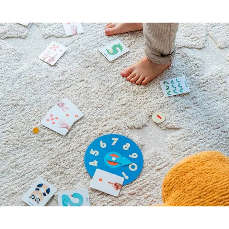 JUEGO DISET DIDACTICO APRENDO EN POSITIVO LOS NUMEROS 4-7 AÑOS