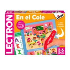 JUEGO DISET DIDACTICO LECTRON EN EL COLE 3-6 AÑOS