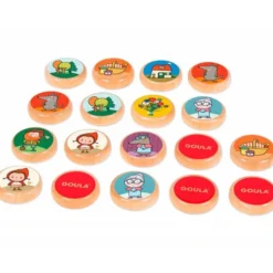 JUEGO GOULA DIDACTICO MEMO CAPERUCITA ROJA +2 AÑOS