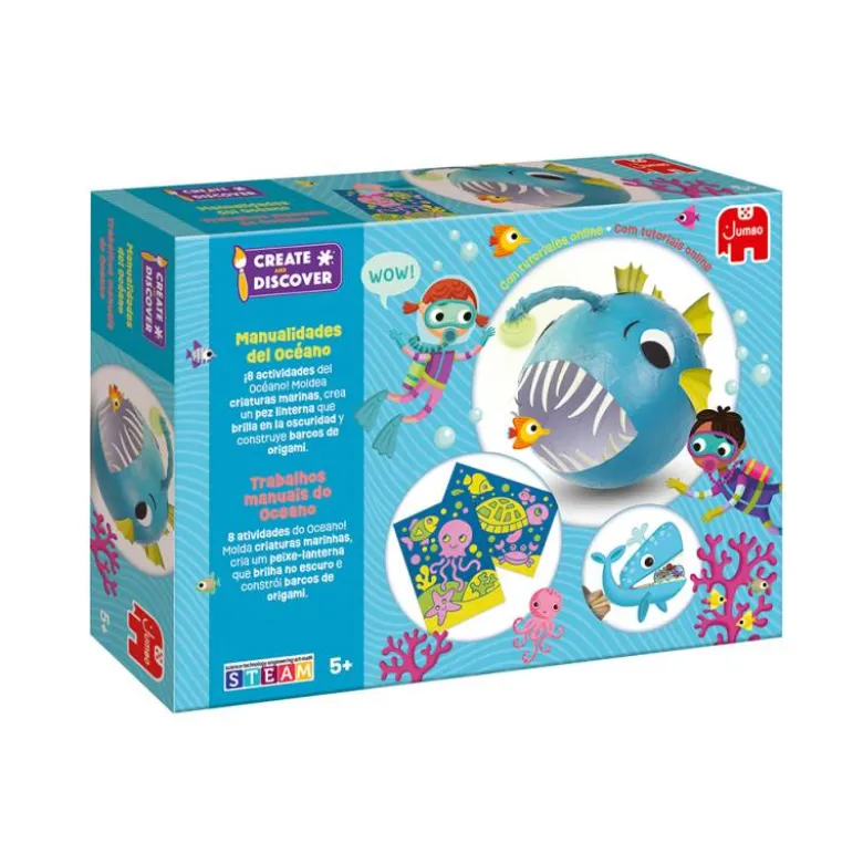 JUEGO JUMBO EDUCATIVO CREATE & DISCOVER OCEANO