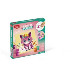 JUEGO MAPED CREATIV PINTA POR NUMEROS GATO/CONEJO