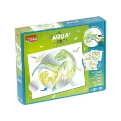 JUEGO MAPED CREATIVO AQUA ART DINOSAURIOS