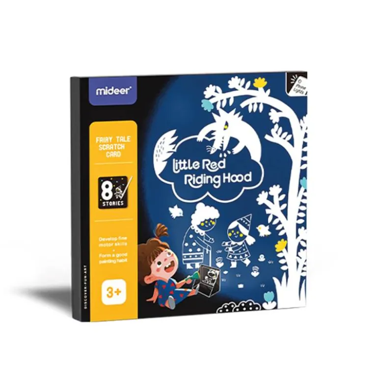 JUEGO MIDEER TARJETA TALE SRACTH CAPERUCITA ROJA