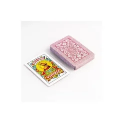 JUEGO CARTAS FOURNIER MUS DOBLE EN ESTUCHE POLIPIEL + TAPETE