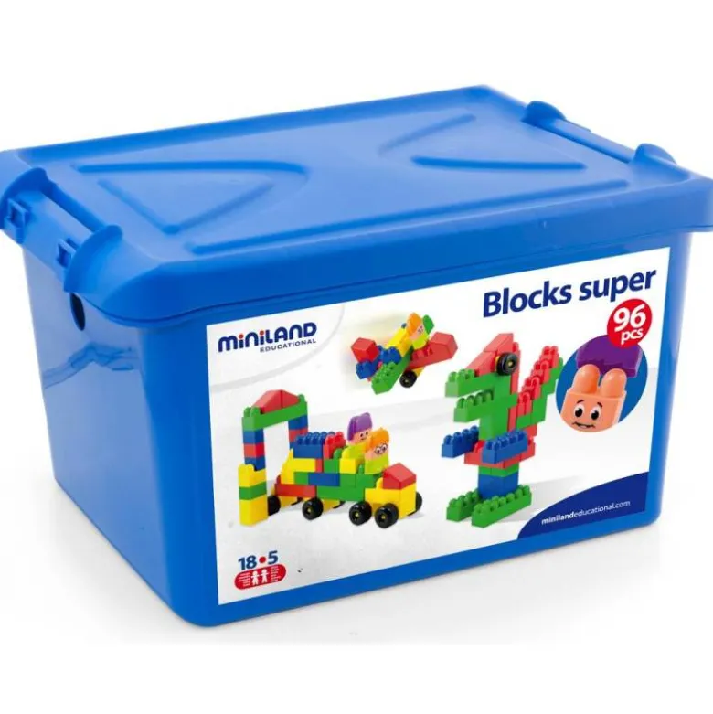 Juego de construccion a partir de 1 año Super Bloques Miniland
