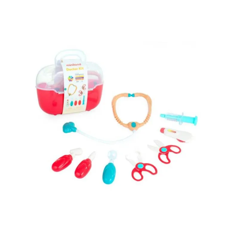 Juego de imitacion Kit de doctor a partir de 3 años Miniland