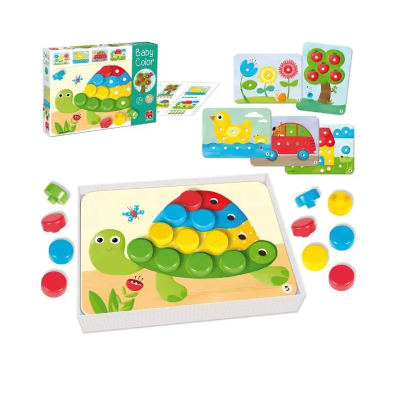 Juego didactico a partir de 2 años Mosaico Baby Color de Goula