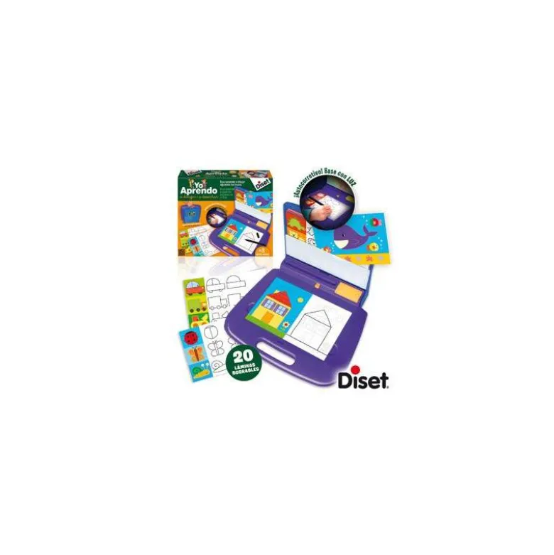 Juego didactico a partir de 3 años Yo aprendo a dibujar Diset