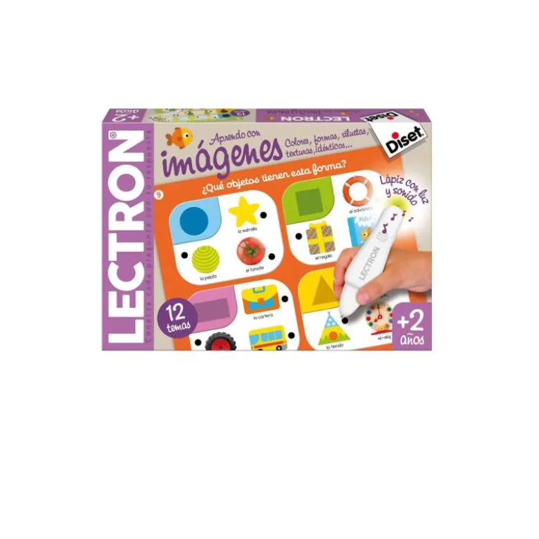 Juego didactico a partir de 2 años Lectron Aprendo con imagenes Diset