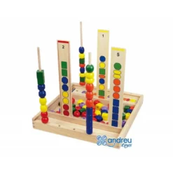 Juego Didactico a partir de 3 años Manipulación y Percepcion visual Andreutoys
