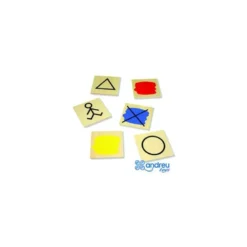 Juego Didactico a partir de 3 años Bloques Logicos Andreutoys
