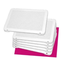 Juego Didactico a partir de 3 años Placa para Pinchos Blanca 6 uds Miniland