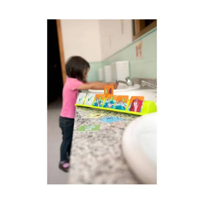 Juego Didactico a partir de 3 años Aprendiendo Secuencias Habitos de higiene Miniland