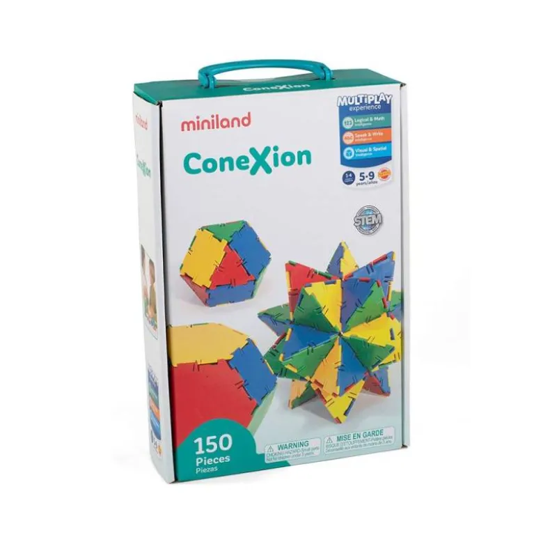 Juego Didactico a partir de 5 años Conexion 150 piezas Miniland