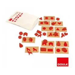 Juego Didactico a partir de 3 años Percepcion Tactil y asociacion Goula