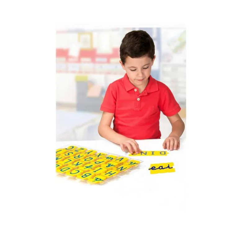 Juego Didactico a partir de 3 años Abecedario Mayusculas 168 piezas Miniland