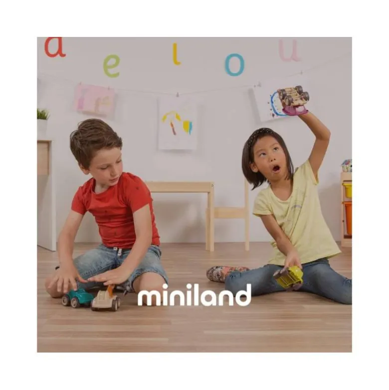 Juego Didactico a partir de 5 años Activity Euro Tray Miniland