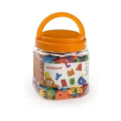 Juego Didactico a partir de 3 años Letras magneticas mayusculas Miniland