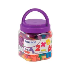 Juego Didactico a partir de 3 años Numeros magneticos Miniland