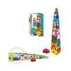 Juego didáctico a partir de 1 año Cubos apilables Coche Diset