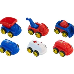 Juego didáctico a partir de 1 año contenedor 10 vehículos profesionales Miniland