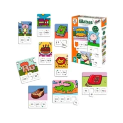 Juego didáctico a partir de 5 años Las silabas Diset