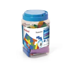 Juego didáctico de 5 a 12 años Pentominos de colores Miniland
