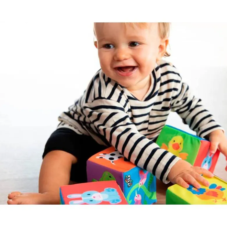 JUEGO DISET DE MESA BLOQUES BLANDITOS 0 A 24 MESES