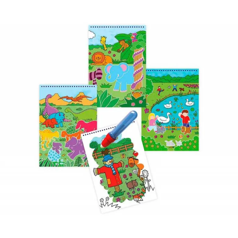 JUEGO DISET DE MESA WATER MAGIC ANIMALES +3 AÑOS