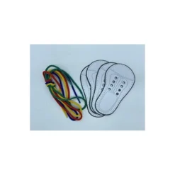 JUEGO EDUCATIVO FALOMIR DISEÑA TUS ZAPATILLAS MOTRICIDAD FINA