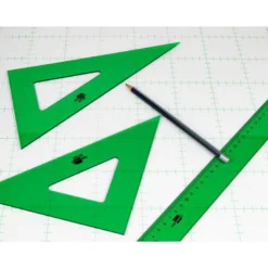 Juego escuadra cartabon regla y semicirculo