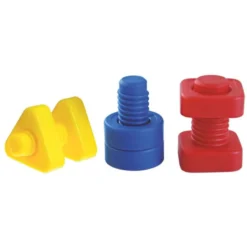 Juego Infantil a partir de 2 años Tornillos y Tuercas 48 unidades Miniland