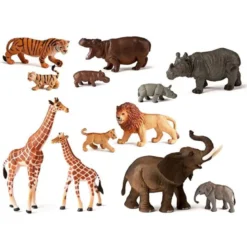 Juego Infantil a partir de 3 años Animales de la Selva y sus crias Miniland