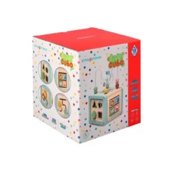 JUEGO INFANTIL IMAGINOVO MADERA CUBO DE ACTIVIDADES +18 MESES 15,5X15,5X28CM