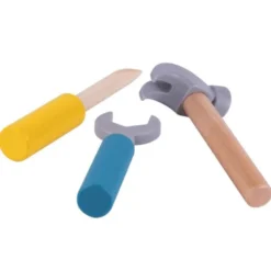 JUEGO INFANTIL IMAGINOVO MADERA MALETIN DE HERRAMIENTAS +3 AÑOS 18 PIEZAS 21,4X13,2X11CM
