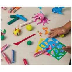 JUEGO JOVI PLAY&FUN PLASTILINA COFRE JURASSIC