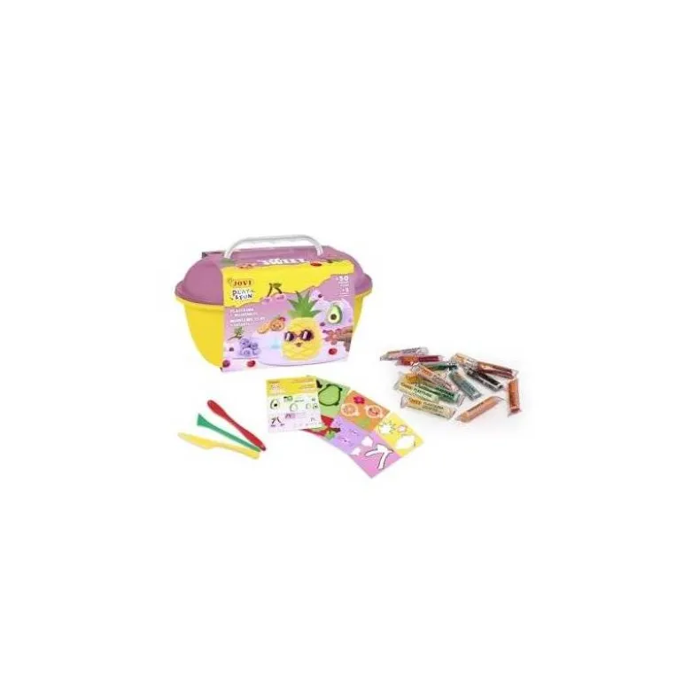 JUEGO JOVI PLAY&FUN PLASTILINA COFRE SWEET