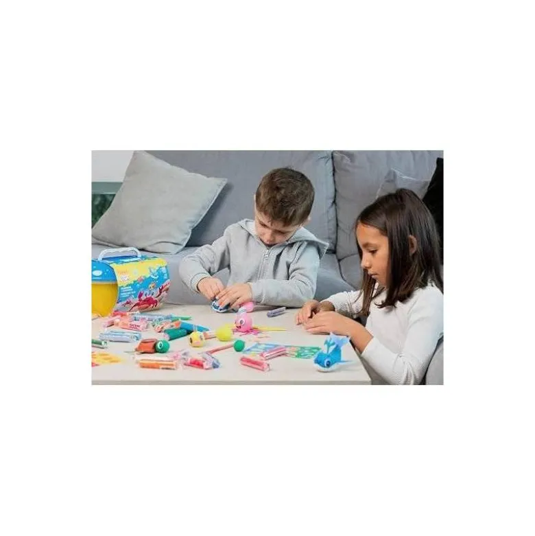 JUEGO JOVI PLAY&FUN PLASTILINA COFRE SPLASH