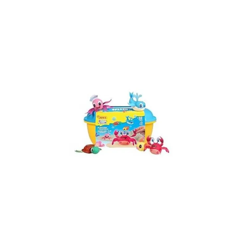 JUEGO JOVI PLAY&FUN PLASTILINA COFRE SPLASH