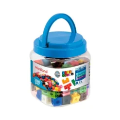 JUEGO MINILAND 100 CUBOS DE 2 CM PARA JUEGOS MATEMATICOS 125X150X125 MM