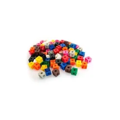JUEGO MINILAND 100 CUBOS DE 2 CM PARA JUEGOS MATEMATICOS 125X150X125 MM