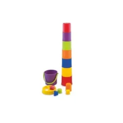 Juego para bebes a partir de 1 año Vasitos Apilables Miniland
