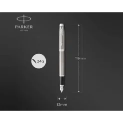 JUEGO PARKER IM ESSENTIAL ACERO CT BOLIGRAFO + PLUMA