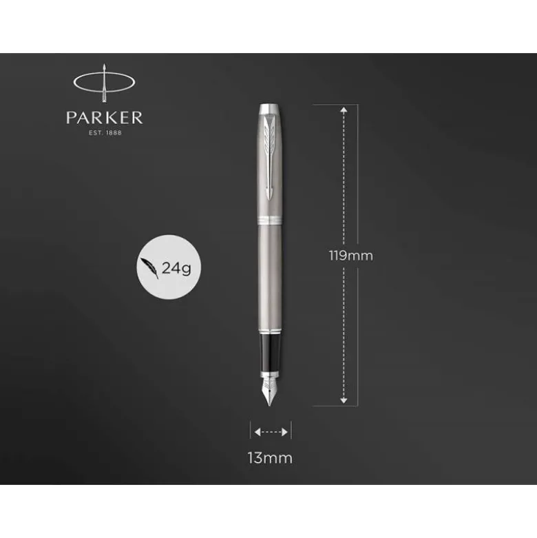 JUEGO PARKER IM ESSENTIAL ACERO CT BOLIGRAFO + PLUMA