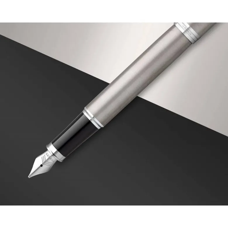 JUEGO PARKER IM ESSENTIAL ACERO CT BOLIGRAFO + PLUMA